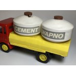 PRL toy truck Star Synthesis Bydgoszcz tank truck Cement Lime