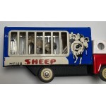 Chiny ciężarówka zabawkowa przewóz owiec lata 60/70-te XX wieku