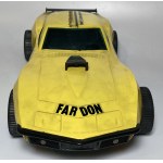 Spain Chevrolet toy car with original cardboard box, Rico company, 1970s