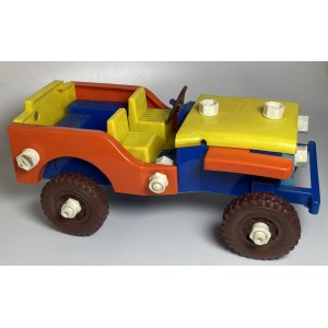 Italy folding toy jeep CO-MA 1970s