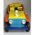 Italy folding toy jeep CO-MA 1970s