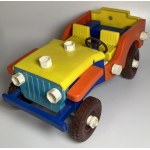Włochy składany zabawkowy jeep CO-MA lata 70-te XX wieku