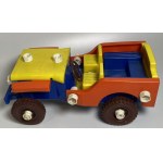 Italy folding toy jeep CO-MA 1970s