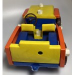Italy folding toy jeep CO-MA 1970s