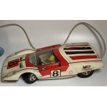 Francja samochód zabawkowy na kabel Ferrari 512S Joustra lata 70-te XX wieku