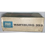 Niemcy samochód zabawkowy Wartburg 353 na kabel PIKO skala 1:15 z kogutem w oryginalnym kartonie