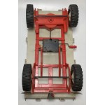 Niemcy traktor zabawkowy z przyczepą PIKO Anker lata 70-te XX wieku