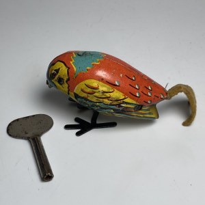 ZSRR zabawkowa nakręcana papuga lata 60/70-te XX wieku