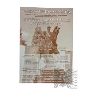 Plakat w Dniu Imienin Pierwszego Marszałka Polski Józefa Piłsudskiego. Lublin