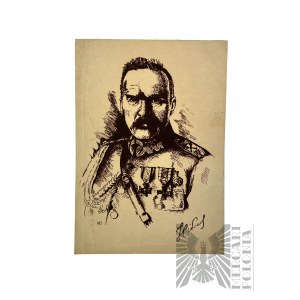 Grafika Józef Piłsudski