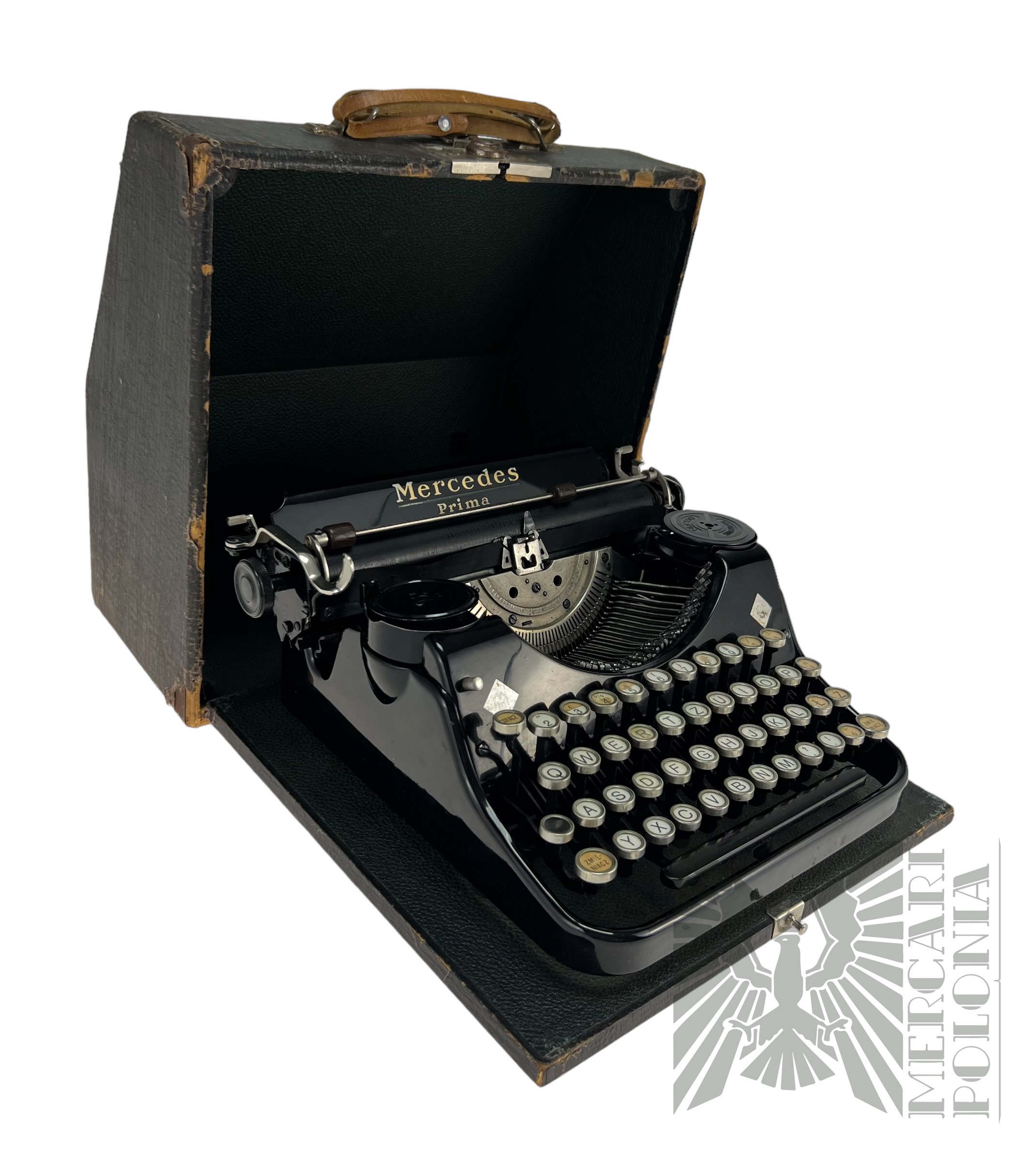 Mercedes Prima Typewriter - Online auction / Online bidding