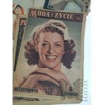 VINTAGE - A Collection of Various Old Newspapers Devoted to Women's Fashion.