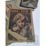 VINTAGE - A Collection of Various Old Newspapers Devoted to Women's Fashion.