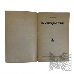 II RP - Izydor Press From Alchemy to Chemistry Lviv 1935
