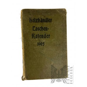 Pocket Calendar - Taschen Kalendar 1905. by R. Wolf Magdeburg-Buckau