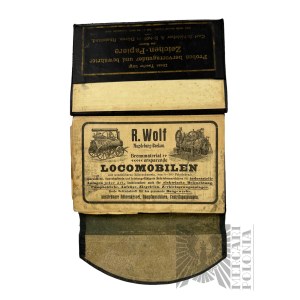 Pocket Calendar 1901 Baukalender R. Wolf Magdeburg-Buckau