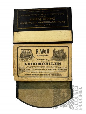 Pocket calendar 1901 Baukalender R. Wolf Magdeburg-Buckau