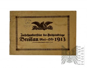 Breslau - Guide Jahrhundertfeier der Freiheitskriege Breslau mai OKt 1913