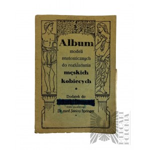 Album of Male and Female Anatomical Models to Unfold.