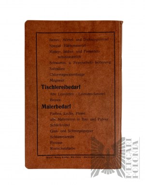 2 WW - Pocket Calendar Merkbuch 1941 Paul Starzonek Glogau Glogow