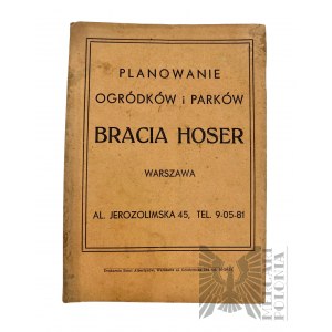 II RP Catalogue of Żbikow Nurseries of Fruit and Ornamental Trees and Shrubs, 1938/1939 Warsaw