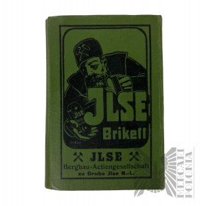 Pocket Calendar Jlse Brikett Bergbau Aktiengesellschaft - Railway
