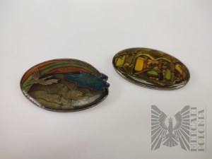 Pair of Artistic Brooches - Krzysztof Olech