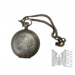 Taschenuhr Elgin Natl Watch Co USA Silber