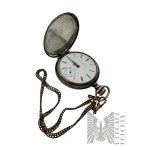 Taschenuhr Elgin Natl Watch Co USA Silber