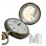 Taschenuhr Elgin Natl Watch Co USA Silber