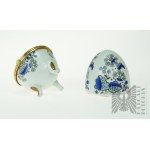 Vintage Jajko Porcelanowe w Stylu Faberge