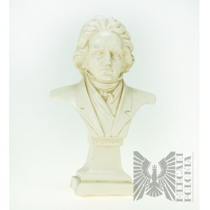 Buste en plâtre de Beethoven
