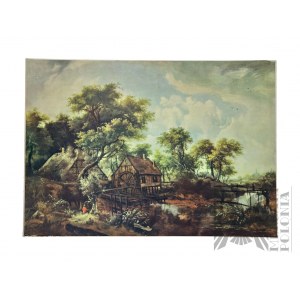 Painting with Rural Landscape