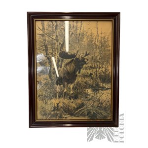Graphic Reprint, in Hunting Style