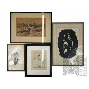 Set of 4 Pieces of Framed Pictures