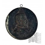 Plakieta medalion Henryk Sienkiewicz 1900 r.