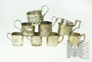 Set of 9 Tea Baskets - Western Europe
