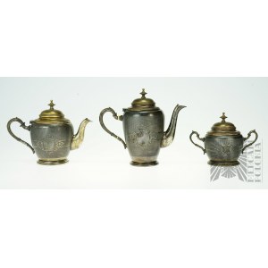 AK &amp; Cie Silver-plated Tea and Coffee Service