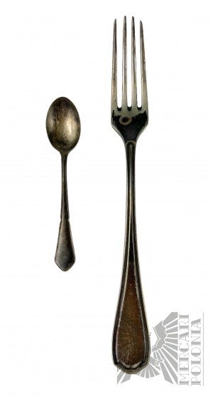Cutlery Set, silver 800 Germany