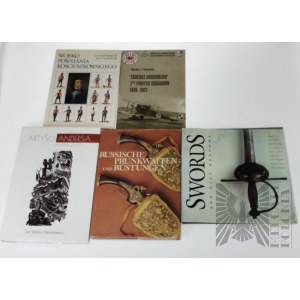 Set of five books on historical/military topics