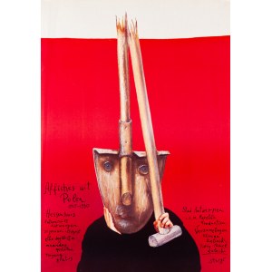 proj. Stasys EIDRIGEVICIUS (ur. 1949), Affiches uit Polen 1945-1990 / Wystawa polskich plakatów z lat 1945-1990 w Antwerpii, 1990