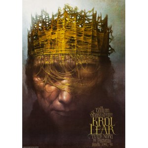 proj. Wiesław WAŁKUSKI (b. 1956), William Shakespeare, King Lear, Teatr Nowy in Poznań, 1992