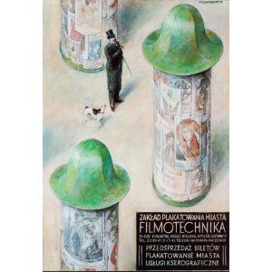 designed by Wieslaw GRZEGORCZYK (b. 1965), Filmotechnika City Poster Department, Krakow, 1997