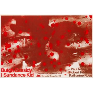 proj. Waldemar ŚWIERZY (1931-2013), Butch Cassidy and Sundance Kid, 1983