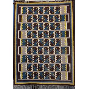 Alfred HOLENDER, Kilim w stylu Art Deco, Kraków, lata 20-te.