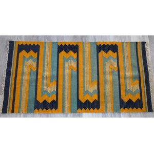 Kilim w stylu Art Deco, Polska, lata 30-te.