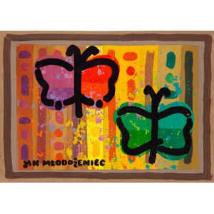 Jan MŁODOŻENIEC (1929-2000), Butterflies