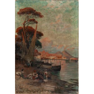 Antoni PIOTROWICZ (1869-1923), Bay of Naples, 1915