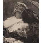 Felicien Rops (1833 Namur - 1898 Essonnes), Les Diables Froids
