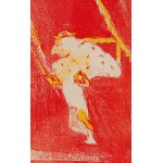 Stanisław Szreniawa - Rzecki (1888 Warschau - 1972 Warschau), Michał Przybyłowicz als König im Stück Aschenputtel, 1904